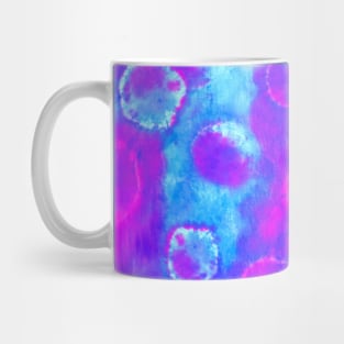 Multicolored Tie-Dye Orbs Mug